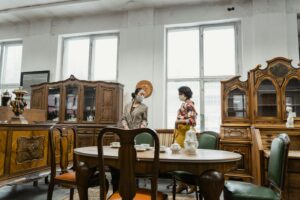How to safely store antique furniture
