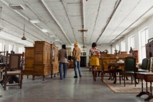 How to safely store antique furniture