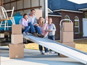 What kind of service does a moving company provide?